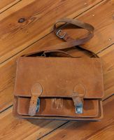 Vintage Tasche Leder Umhängetasche Leather Bag Vintage Retro Sachsen-Anhalt - Magdeburg Vorschau