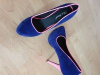 Pumps. Highheels-Schuhe. Velur in lila mit pink / rosé. Größe 36 Hannover - Mitte Vorschau