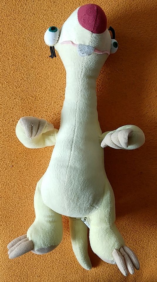 Plüschfigur Sid aus Ice Age (ungewaschen) in Haar