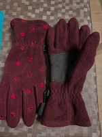 Jack Wolfskin Handschuhe gefüttert Fleece Bordeaux dunkel rot Nordrhein-Westfalen - Dormagen Vorschau