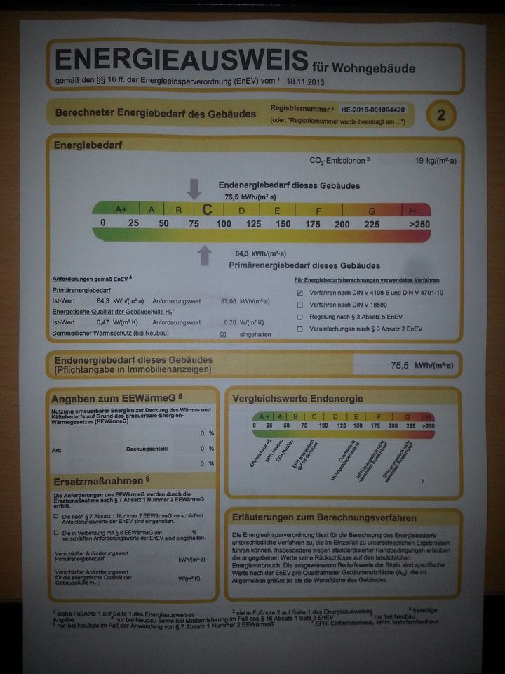 3 ZKB, vermietet, EBK, Balkon, Keller, Stellplatz, PROVISIONSFREI in Kirchhain