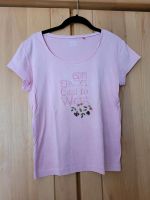 Esprit  T-Shirt - rosa mit Print - Damen Gr. XL Hessen - Hofheim am Taunus Vorschau