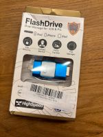 2x FlashDrive Dual Storage-Geräte blau 32 GB ungenutzt Mecklenburg-Vorpommern - Wismar Vorschau