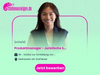 Produktmanager - Juristische Seminare Bayern - Seehausen a. Staffelsee Vorschau