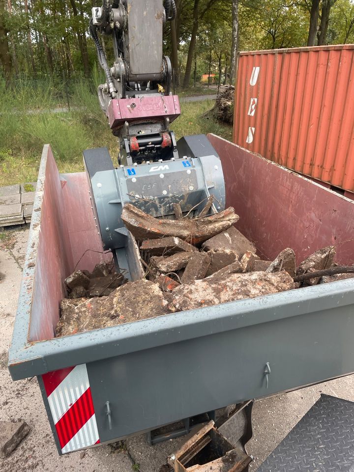 Backenbrecher, Brechen, Bauschutt, Recycl, Crusher, Brechanlage in Coesfeld