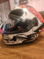 Motorradhelm KYT NF-R Piraten Design Gr. M Sonnenblende Zustand Niedersachsen - Raddestorf Vorschau