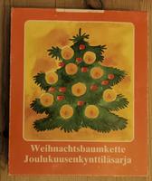 Weihnachtsbaumkette DDR 10 Kerzen Brandenburg - Falkensee Vorschau