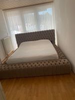 Bett in Samt Braun 180x200 cm Baden-Württemberg - Singen Vorschau