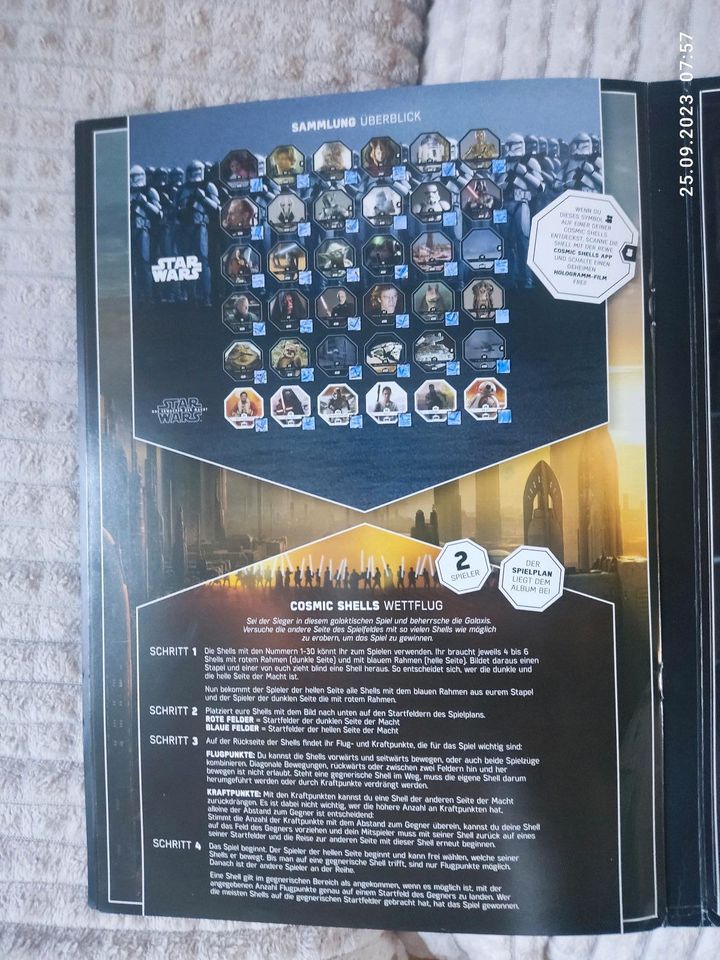 Star war's Sammelalbum/ Spiel/ Poster in Roding