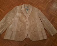 Blazer - Neu - Ulla Popken - Gr. 50 - beige-Töne mit Ornamenten - Bonn - Bad Godesberg Vorschau