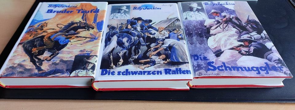 3x Billy Jenkins Bücher - Bruder Teufel - Die schwarzen Ratten .. in Bielefeld