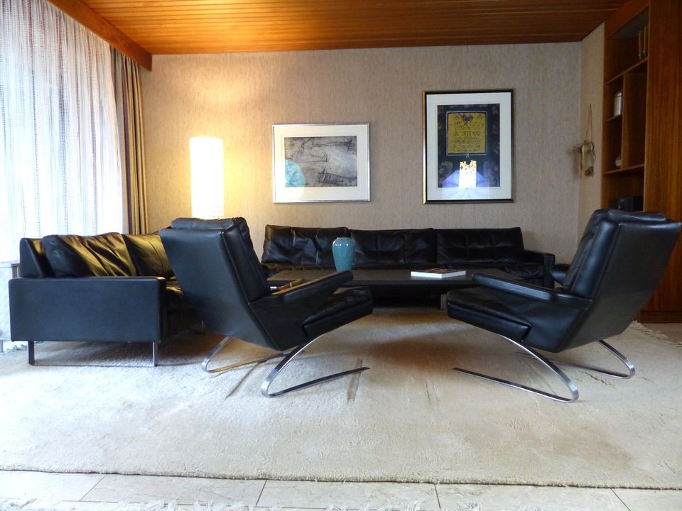 COR Conseta Sofa F.W. Möller + COR Swing Sessel Mid Century 70er in Wiesbaden