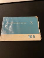 Betriebsanleitung Mercedes Benz 190D Niedersachsen - Wendeburg Vorschau