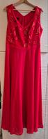 Damen Abendkleid Ballkleid Gr. 44 rot Chiffon Spitze Bayern - Eichendorf Vorschau