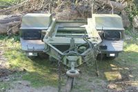 Lafette Trailer Anhänger  Stromaggregat US Armee  PREISSENKUNG Rheinland-Pfalz - Bad Hönningen Vorschau