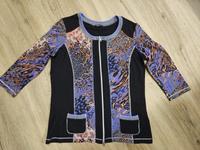 Tolle Frank Walder, Shirtjacke, 3/4Arm, schwarz/bunt, Gr. 38, TOP Rheinland-Pfalz - Windhagen Vorschau