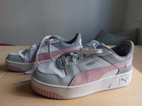 PUMA Sneaker, weiß-rosa-grau, Größe 40 Stuttgart - Stuttgart-West Vorschau