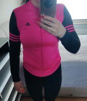 Wie neu, schöne pinke Adidas Jacke, Gr. 164, pink/schwarz! Kreis Pinneberg - Pinneberg Vorschau