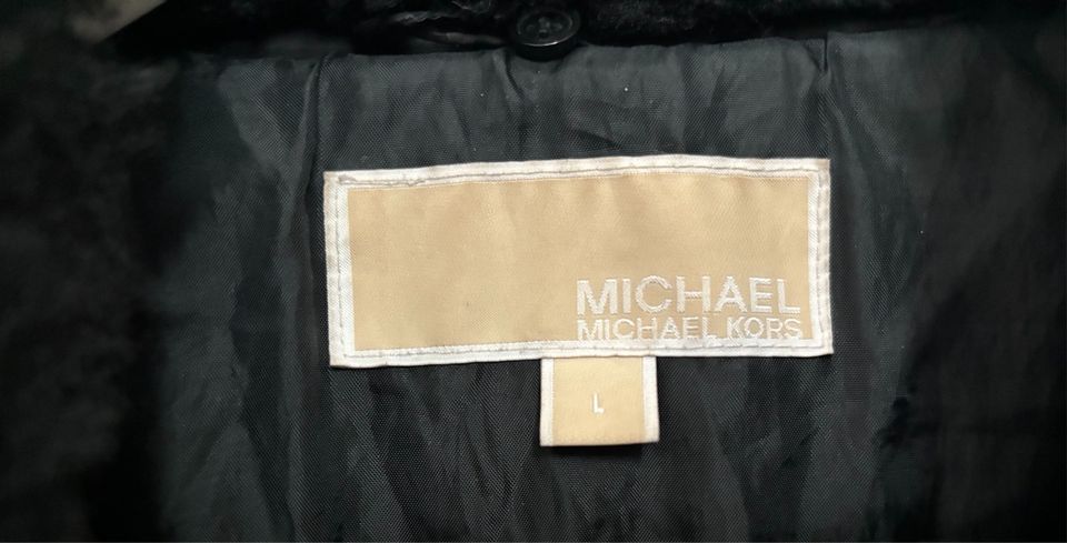 MICHAEL KORS Schwarze Jacke Größe L in Berlin