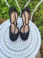 Original Buffalo Sandalen High Heels Schlangenhautoptik Gr. 37 Frankfurt am Main - Kalbach Vorschau