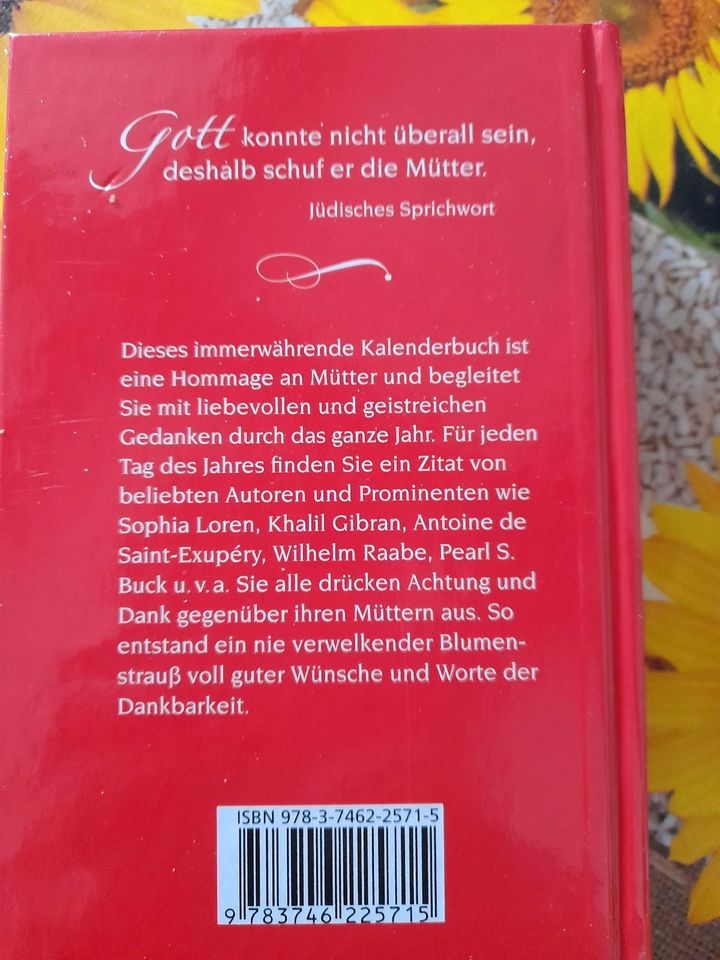 Muttertagsgeschenk-Buch , Liebe Mutter in Auleben