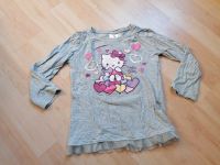 T-Shirt, Hello Kitty, Gr. 104/110,langarm, grau Brandenburg - Spreenhagen Vorschau