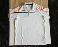 T-Shirt für Sport von JAKO Gr. 164 weiß mit schwarz/orangen Strei Bayern - Laberweinting Vorschau