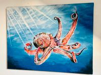 Octopus, Ölbild, Leinwand, Krake, Kraken, Oktopus, Handgemalt Mülheim - Köln Holweide Vorschau