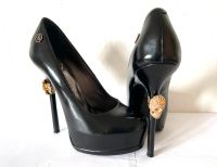 PHILIPP PLEIN GOLDJUNGE SCHWARZE PLATEAU PUMPS Größe 37 Nordrhein-Westfalen - Enger Vorschau