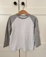 H&M Jungen Raglanshirt Shirt langarm grau/weiß 110/116 Niedersachsen - Edemissen Vorschau