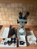 Mikroskop MBS-10 Binokular Stereomikroskop MBC 10 UdSSR München - Bogenhausen Vorschau