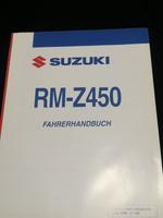 Suzuki RMZ450 K7 Fahrerhandbuch original RM-Z 450 Deutsch Bremen - Lehe Vorschau