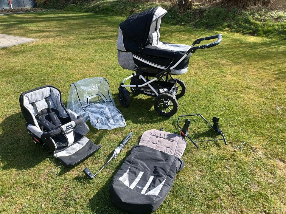 Emmaljunga Edge Duo Kinderwagen Buggy in Leezen