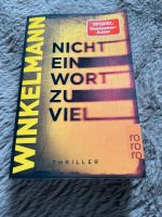 Thriller Buch - Nicht ein Wort zu viel Nordrhein-Westfalen - Leverkusen Vorschau