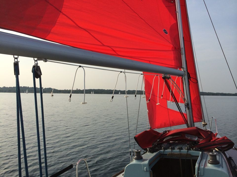 Segelboot Mak 7 Race in Eilenburg