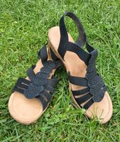 Damen Sandalen Rieker Gr. 42 Sommerschuhe Brandenburg - Eichwalde Vorschau