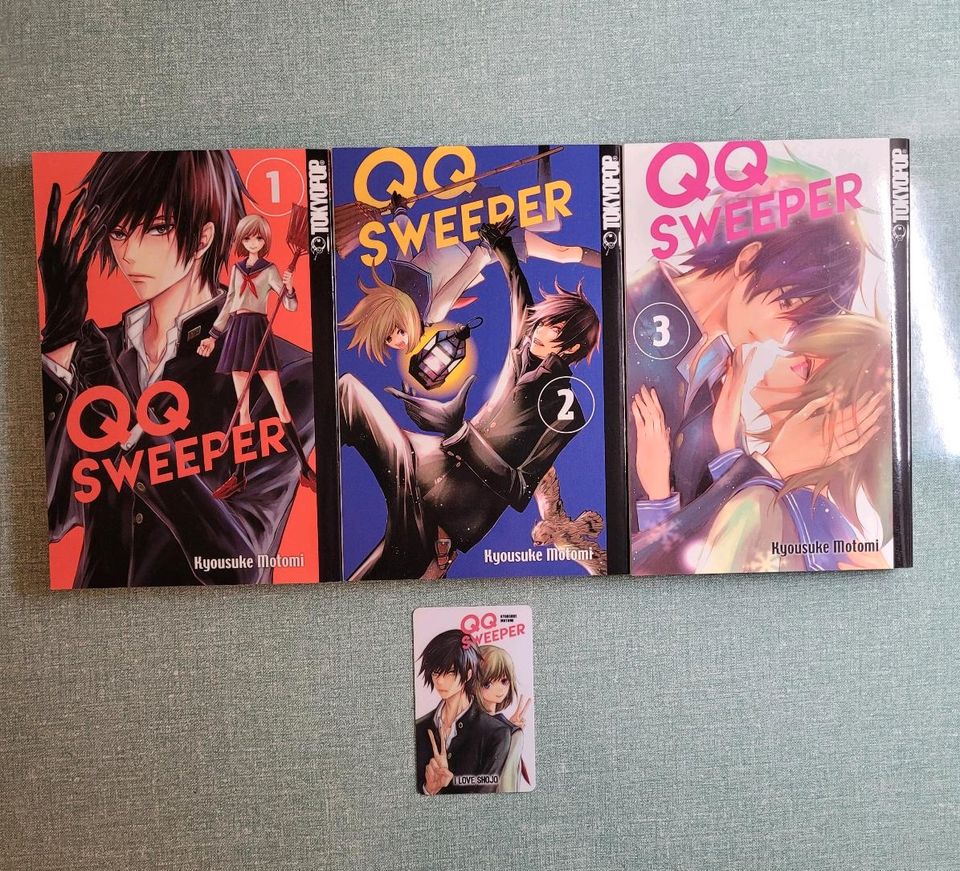QQ Sweeper 1-3 Komplett + Shoco Card (Manga) in Wangerland