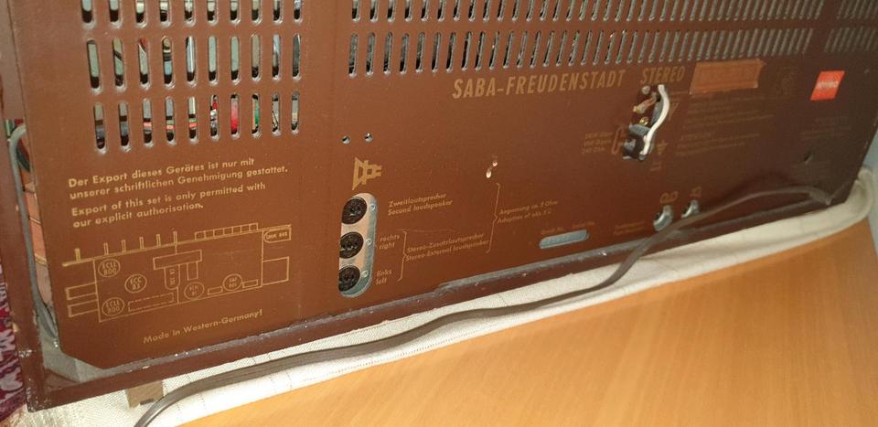 Saba Freudenstadt Radio Stereo Mod. FD 18 FD18 Retro original in München