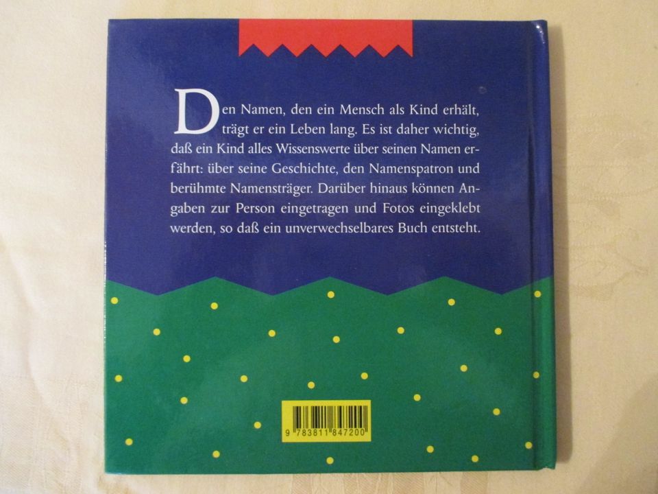 Patrick Mein kleines Namensbuch ohne Einträge Moewig gebunden in Hösbach