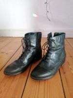 Leder Schuhe Stiefeletten schwarz gr 41 Niedersachsen - Braunschweig Vorschau