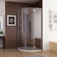 Viertelkreis Runddusche Nanoglas 80x80 cm NEU (Neupreis 285€) Sachsen - Eilenburg Vorschau