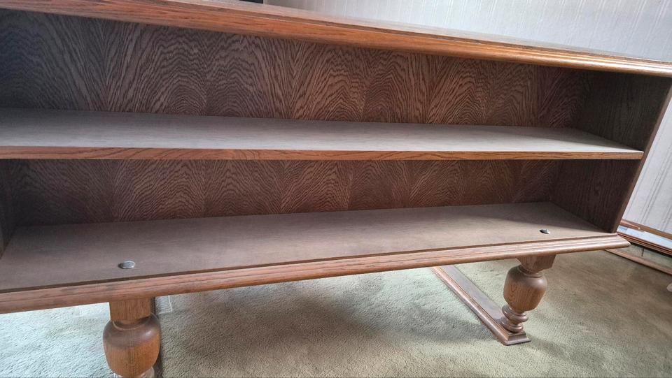 Vintage Schreibtisch und Schrank Retro Holz Shabychick Antik in Herford