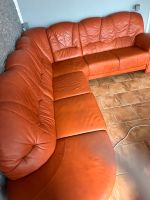 Ledercouch von Himolla 280x230x 44x95 Farbe Terrakotta Berlin - Marzahn Vorschau