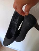 Pumps von Gabor Gr 40,5 schwarz Glitzer Niedersachsen - Osnabrück Vorschau