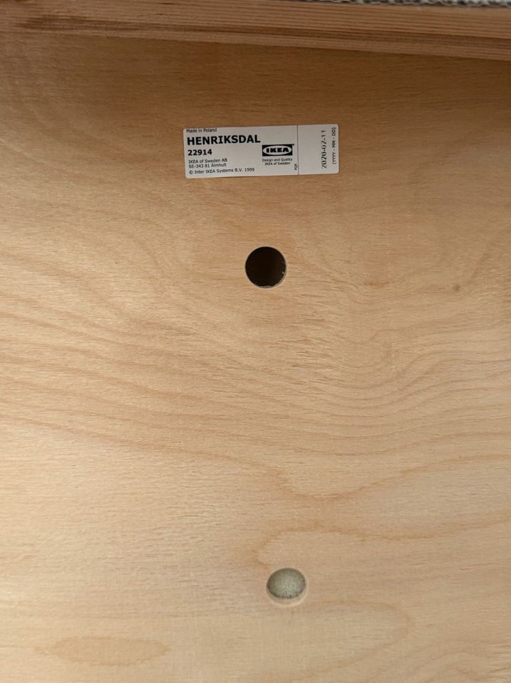 IKEA HENRIKSDAL Stühle, Esszimmerstühle mit grauem Bezug in Braunschweig