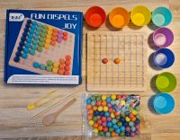 Fun Dispels Clip Perlen Puzzle Brettspiel Holz Montessori Sachsen-Anhalt - Seegebiet Mansfelder Land Vorschau