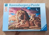 Puzzle Ravensburger Löwenfamilie 500 Teile Baden-Württemberg - Öhringen Vorschau