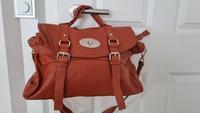 tolle Leder Tasche Handtasche braun / rötlich goldene Details Nordrhein-Westfalen - Odenthal Vorschau
