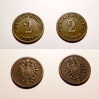 2 Pfennig Deutsches Reich (5 Münzen: 1874 - 1913) Baden-Württemberg - Ludwigsburg Vorschau