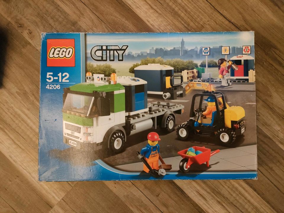 Lego City Recycling Truck gebraucht mit Karton in Gelsenkirchen